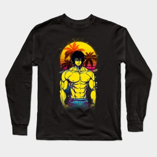 Inaba's Iron Will Kengan Fighter Tribute Shirt Long Sleeve T-Shirt